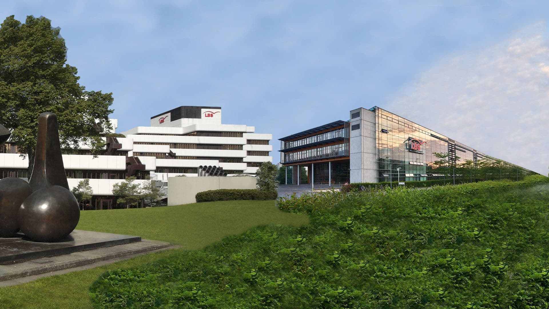 LBS Gebäude in Münster und Hannover